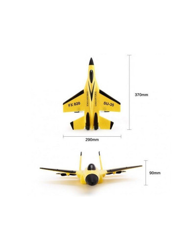 Р/У самолет CTF CE-35 FX-820 290мм 2.4G EPP Gyro RTF (с гироскопом)