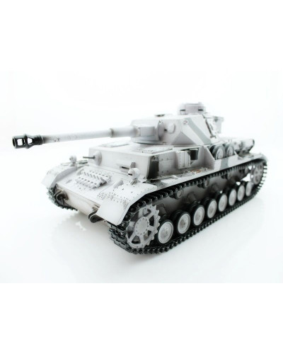 Р/У танк Taigen 1/16 Panzerkampfwagen IV Ausf.F2.Sd.Kfz (Германия) 2.4G RTR, зимний камуфляж