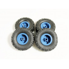 Колесо в сборе WPL (4 шт) для моделей B-14, B-24, C-14, C-24