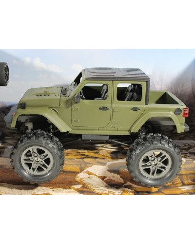 Радиоуправляемый краулер Double Eagle JEEP 1:14 4WD 2.4G (кузов пикап)