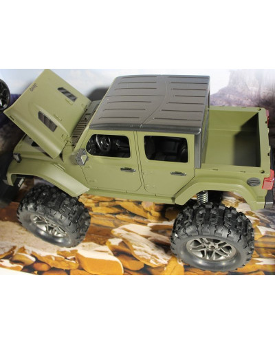 Радиоуправляемый краулер Double Eagle JEEP 1:14 4WD 2.4G (кузов пикап)