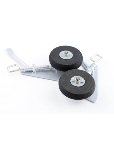 Переднее шасси для самолета Top RC Hurricane (зеленый)