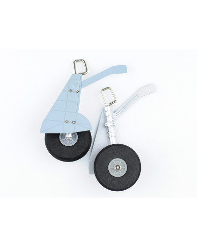 Переднее шасси для самолета Top RC Hurricane (зеленый)