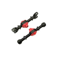 Металлические корпуса переднего и заднего мостов MN MODEL для моделей MN-90, MN-91 (черный)