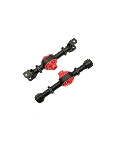 Металлические корпуса переднего и заднего мостов MN MODEL для моделей MN-90, MN-91 (черный)