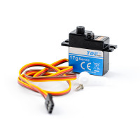 Сервомашинка 17g для самолета Top RC Riot (руль, руль высоты), провод 400мм