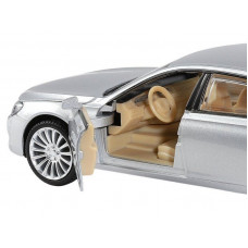 Машина "АВТОПАНОРАМА" BMW 760LI , серебряный, 1/34, свет, звук, инерция, в/к 17,5*13,5*9 см