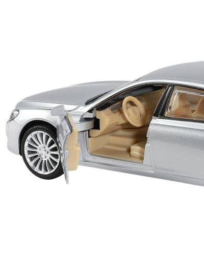 Машина "АВТОПАНОРАМА" BMW 760LI , серебряный, 1/34, свет, звук, инерция, в/к 17,5*13,5*9 см