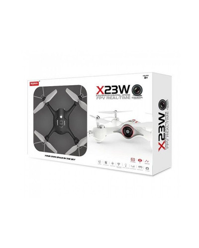 Р/У квадрокоптер Syma X23W с FPV трансляцией Wi-Fi, камера 0,3 Мп, 2.4G RTF