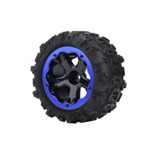 Колесо в сборе для Remo Hobby RH8035/36 (правое синее), 1шт.