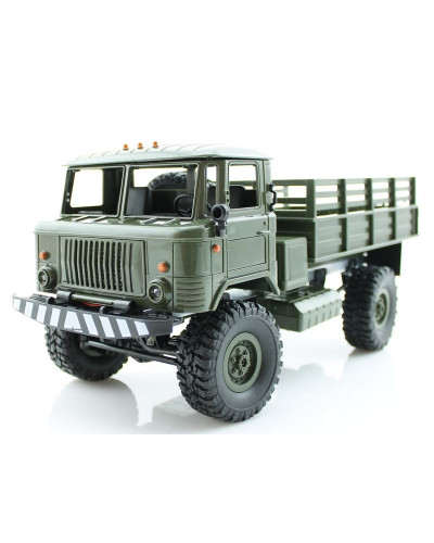 Радиоуправляемая машина WPL ГАЗ-66 грузовая (зеленая) 4WD 2.4G 1/16 KIT
