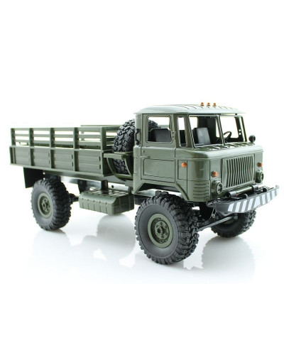 Радиоуправляемая машина WPL ГАЗ-66 грузовая (зеленая) 4WD 2.4G 1/16 KIT