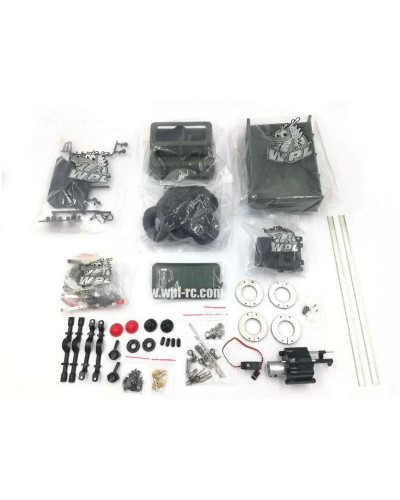 Радиоуправляемая машина WPL ГАЗ-66 грузовая (зеленая) 4WD 2.4G 1/16 KIT
