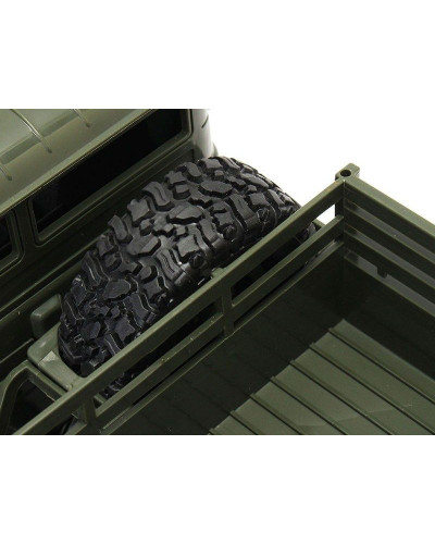 Радиоуправляемая машина WPL ГАЗ-66 грузовая (зеленая) 4WD 2.4G 1/16 KIT