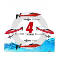 Р/У катер Huan Qi HQ960 2.4G RTR + акб и ЗУ