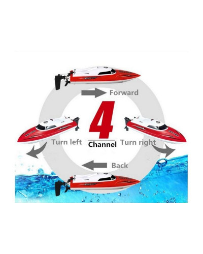 Р/У катер Huan Qi HQ960 2.4G RTR + акб и ЗУ