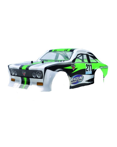 Зеленый кузов для автомоделей Himoto E18DC, E18DCL