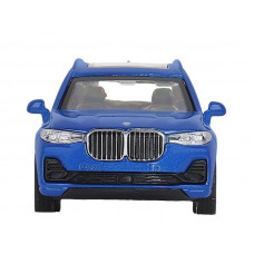 Машина "АВТОПАНОРАМА" BMW X7, синий, 1/44, инерция, в/к 17,5*12,5*6,5 см