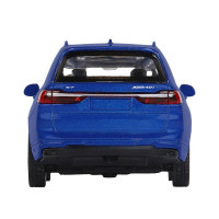 Машина "АВТОПАНОРАМА" BMW X7, синий, 1/44, инерция, в/к 17,5*12,5*6,5 см