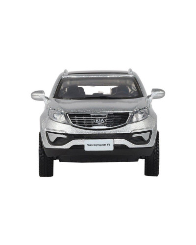 Машина "АВТОПАНОРАМА" KIA SPORTAGE R, серебряный, 1/39, инерция, в/к 17,5*12,5*6,5 см