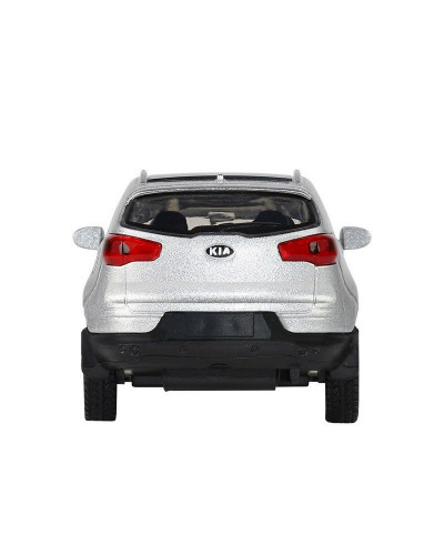 Машина "АВТОПАНОРАМА" KIA SPORTAGE R, серебряный, 1/39, инерция, в/к 17,5*12,5*6,5 см