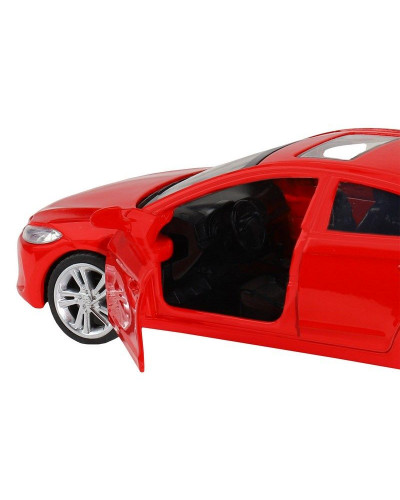 Машина "АВТОПАНОРАМА" HYUNDAI ELANTRA, красный, 1/40, инерция, в/к 17,5*12,5*6,5 см
