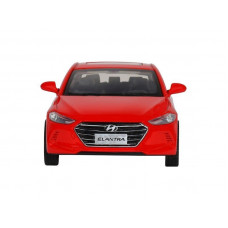 Машина "АВТОПАНОРАМА" HYUNDAI ELANTRA, красный, 1/40, инерция, в/к 17,5*12,5*6,5 см