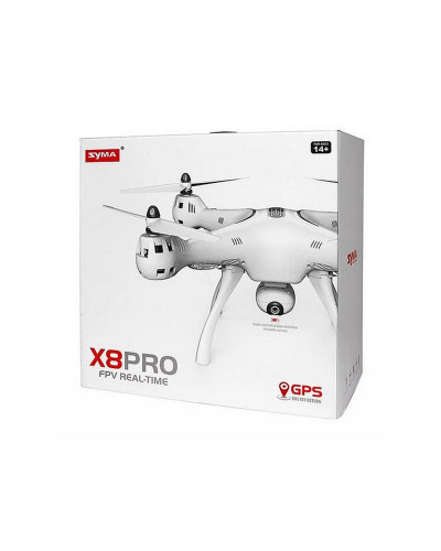 Р/У квадрокоптер Syma X8PRO с FPV трансляцией Wi-Fi, GPS, барометр 2.4G RTF