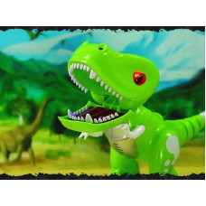 Р/У динозаврик  Feilun, звук, свет, сенсор