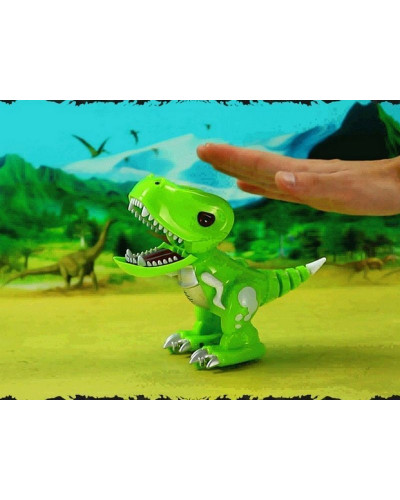 Р/У динозаврик  Feilun, звук, свет, сенсор