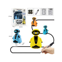 Робот HappyCow 777-631, сенсор, движется по линии