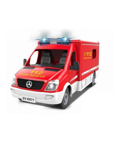 Р/У пожарный фургон Double Eagle 1:18