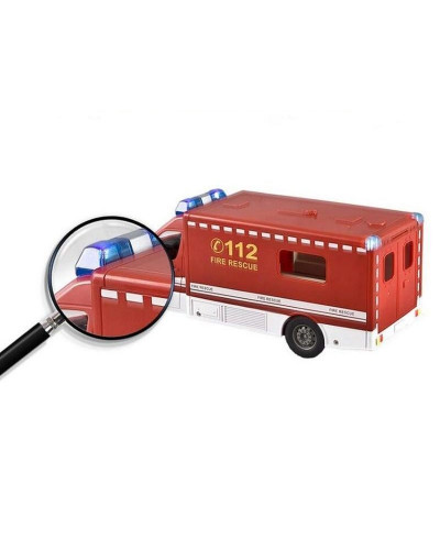 Р/У пожарный фургон Double Eagle 1:18