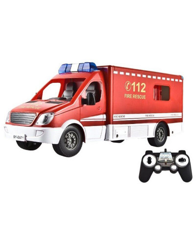 Р/У пожарный фургон Double Eagle 1:18