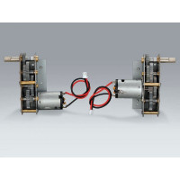 Редуктор левый и правый для танка  Panzer III (цинк)