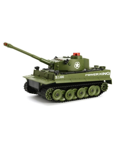 Р/У танк Huan Qi 1/32 Tiger, управление через Bluetooth, (для ИК танкового боя)