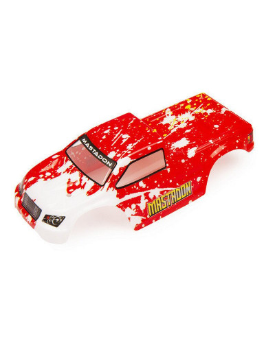 Кузов красный для монстра Himoto E18MT, E18MTL