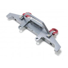 Бампер передний металлический WPL с 2-мя красными сцепными проушинами для B14,B16