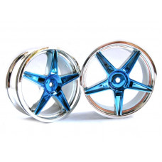 Комплект задних колес, хром (06024шт.B+06025) 2шт.