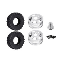 Заднее колесо WPL металллический диск, сдвоенное, KIT