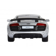 Машина "АВТОПАНОРАМА" Audi R8 GT, серебро, 1/43, инерция, в/к 17,5*12,5*6,5 см