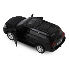 Машина "АВТОПАНОРАМА" Lexus LX570, черный, 1/43, инерция, в/к 17,5*12,5*6,5 см