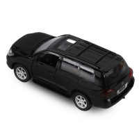 Машина "АВТОПАНОРАМА" Lexus LX570, черный, 1/43, инерция, в/к 17,5*12,5*6,5 см