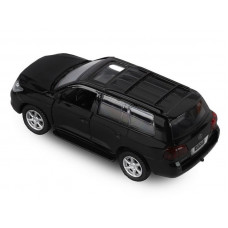 Машина "АВТОПАНОРАМА" Lexus LX570, черный, 1/43, инерция, в/к 17,5*12,5*6,5 см