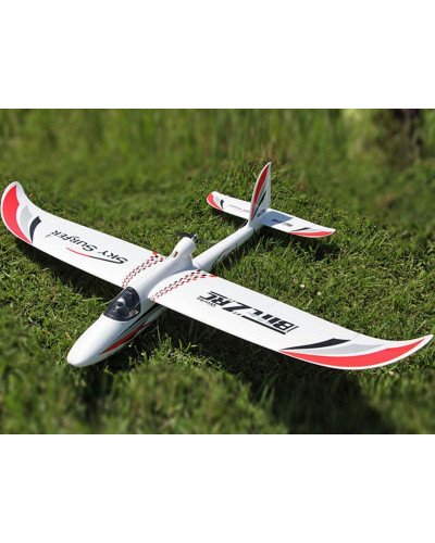 Радиоуправляемый планер Top RC SKY SURFER красный 1400мм 2.4G 4-ch LiPo RTF