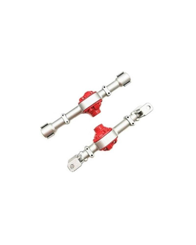 Металлические корпуса переднего и заднего мостов MN MODEL для моделей MN-90, MN-91 (серебристый)