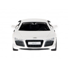 Машина "АВТОПАНОРАМА" Audi R8 GT, белый металлик, 1/43, инерция, в/к 17,5*12,5*6,5 см