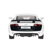 Машина "АВТОПАНОРАМА" Audi R8 GT, белый металлик, 1/43, инерция, в/к 17,5*12,5*6,5 см