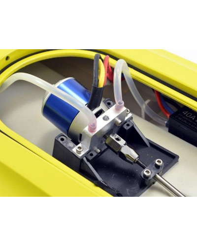 Радиоуправляемый катамаран Volantex RC ATOMIC 700 желтый Brushless 2.4G LiPo RTR