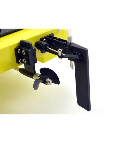 Радиоуправляемый катамаран Volantex RC ATOMIC 700 желтый Brushless 2.4G LiPo RTR